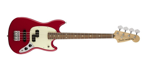 Fender Mustang Bass Pj Mexico Pau Ferro Escala Corta 30