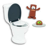 Poopeez Toilet Launcher Inodoro Lanzador Con 2 Figuras Exclu