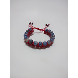 Pulsera En Cuarzo Cornalina Y Lapiz Lazuli