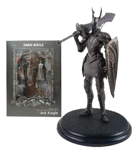 Figura De Colección Dark Souls Black Knight 23 Cm Newr