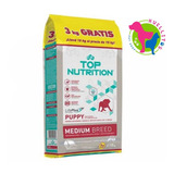 Top Nutrition Cachorro/puppy Raza Mediana X 15+3kg-e/g Z/o