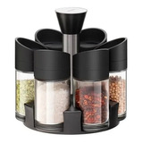 Especiero Moderno Giratorio Organizador Frascos Cocina 6 Pcs