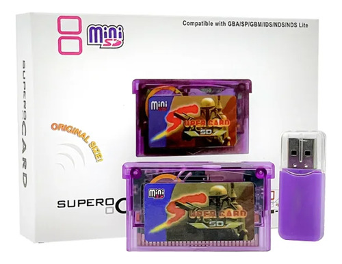 [ Super Card Micro Sd + 2gb ] Gba Sp Nds Lite |