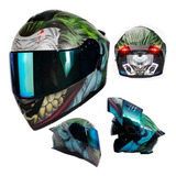 Casco Joker Abatible Guason Original Abatible Luz + Regalo