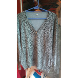 Saco Camperita Hilo Elastizada Animal Print