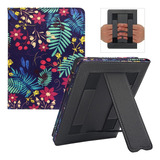 Funda Para Kindle 6  2022 11°gen Mod:c2v2l3 -flower Clusters