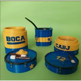 Archivo Stl Set De Mate Boca Juniors 3d