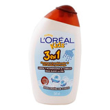 2 Pzs Loreal Kids Shampoo 3 En 1 Coco 265ml