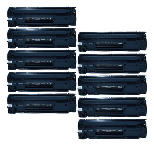 10x Toner Compativel Com Hp 285a Hp P1102 P1102w M1132 M1130