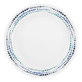 Corelle Livingware Ocean Blues - Plato Llano De 10.25 Pulgad