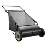 Vevor Barredora De Empuje Para Césped 66 Cm 198 L 15 Kg Color Negro