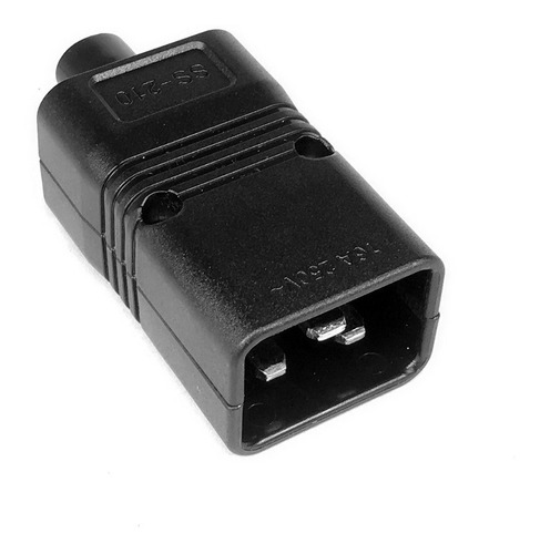 Plugue De Conector Iec320 - C20 - 16a  -250v