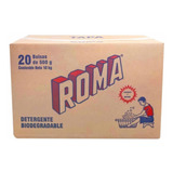 Caja Jabón Roma En Polvo 20 Bolsas De 500g C/u