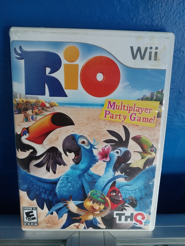 Río Juego Para Wii Con Manual