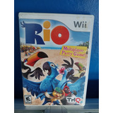 Río Juego Para Wii Con Manual