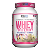 Whey For Feminy 907g - Profit / Com Nf Sabor Baunilha