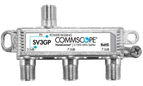 10 Divisores 1 Entrada Y 3 Salidas Para Cable Coaxial