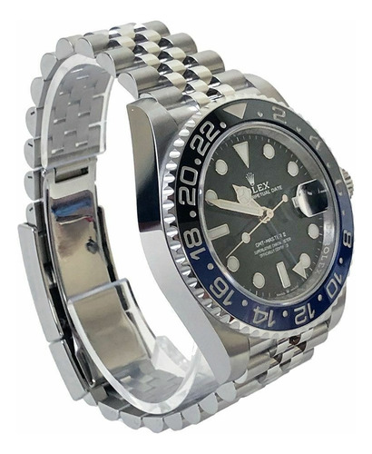 Relógio Rolex Gmt Master Base Eta 2840 - Gmt 100% Funcional