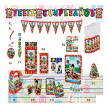 Decoración Infantil Fiesta Paw Patrol Set X12