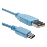 Cable De Consola Cisco De 5.9 ft Con Usb Tipo A Y Mini-b / C