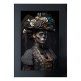 Cuadro De Catrina La Calavera Garbancera Día De Muertos #234