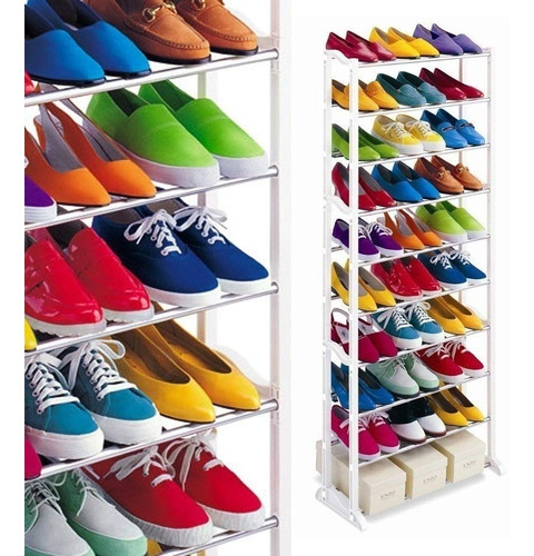  Organizador De Zapatos Vertical Maniobrable Hasta 30 Pares.