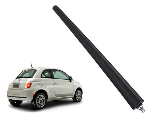 Haste Antena Teto  Fiat 500 Encaixe Oval