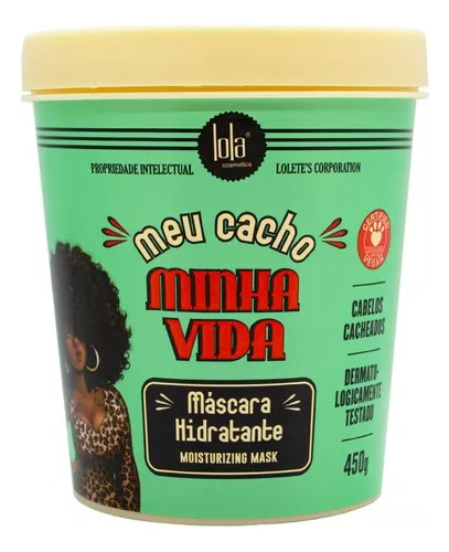 Lola Meu Cacho Minha Vida Mascara Hidratante Rulos 450gr