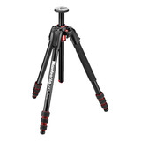 Tripie Manfrotto Mt190goa4 De Aluminio 4 Secciones 190 Go Ms