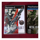 Metal Gear Solid 2 Y 3 Pal España Originales Completos