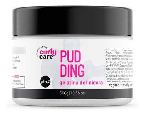 Gelatina Definidora Curly Care Pudding 300g