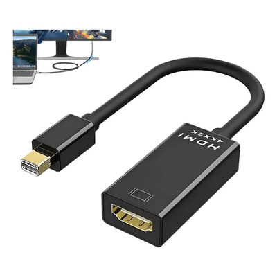 ZCGOINGTECH Adaptador Mini DisplayPort a HDMI 4K 30cm,Convertidor de Audio Video 4K,Compatible para MacBook Air\u002FPro, iMac,Mac Mini, Microsoft Surface Pro 4\u002F3,Google Chromebook | MercadoLibre