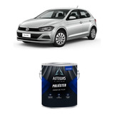 Tinta Poliéster Automotivo Prata Sirius Met Vw 900ml Autoluk