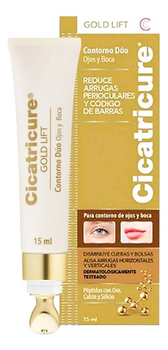 Crema Cicatricure Gold Lift Para Ojos Y Boca Reduce Arrugas 