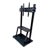 Soporte Para Tv Movible De 32 A 75 PuLG Con Repisas Negro