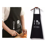 Delantal De Cocina Pechera Impermeable Para Chef Unisex