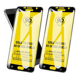 Mica De Vidrio Templado 9d Para Samsung Galaxy S21 Plus 2 Pz