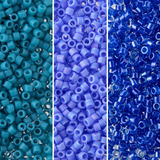 Miyuki Delica Seed Beads Bundle: Tamano 11/0, Cozy Palette C