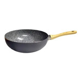 Wok Sarten Granito Antiadherente 28 Cm Hudson 