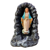 Virgen Maria En Gruta Figura Modelo De 33 Cm Envios Gratis