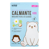 Máscara Facial De Algodão Calmante Kids - Kiss New York