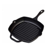 Sarten Con Grill Hierro Fundido 26 X 26 Cm