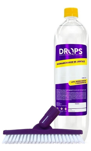 Drops Limpia Juntas + Cepillo - L a $60