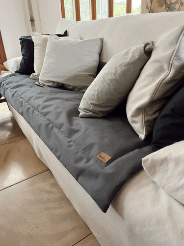Pillow Impermeable Antidesgarro Estetico Premium 2 Cuerpos