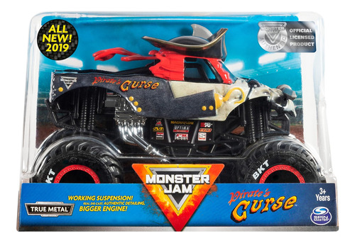 Monster Jam, Monster Truck Oficial De Pirates Curse, Vehícul