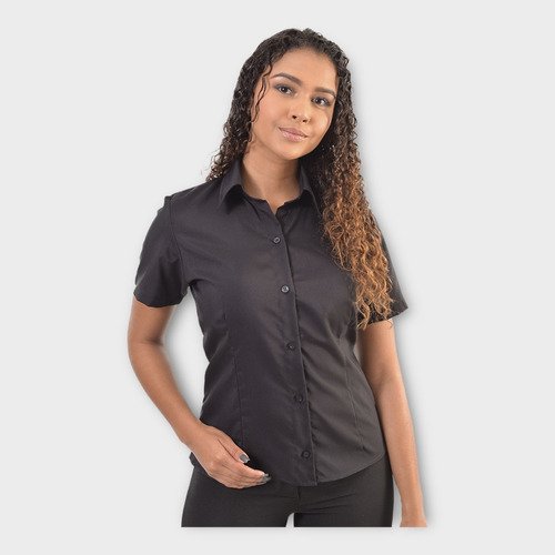 Camisa Blusa Feminina  Manga Curta Pronta Entrega