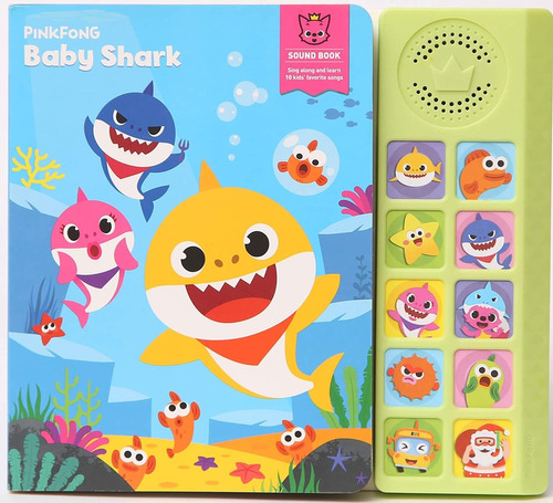 Pinkfong - Libro Con Sonido, Diseño Oficial Baby Shark