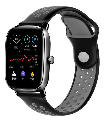 Correa Transpirable + Case + Mica Para El Amazfit Gts 2 Mini | Meses sin interés