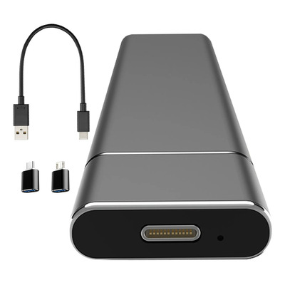 Disco Duro Externo Sólido 2tb Ssd Mini Portátil Negro | Meses sin interés