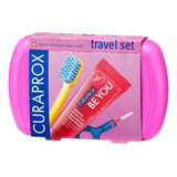 Curaprox Travel Set Rosado 